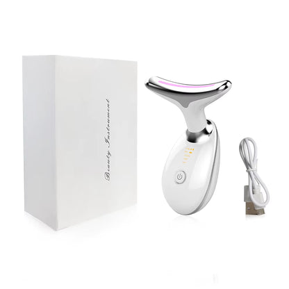 Facial Massager Face Lifting Machine EMS Facial Microcurrent Red Light Therapy Anti-Aging Facial Massager Neck Face Lift Device
