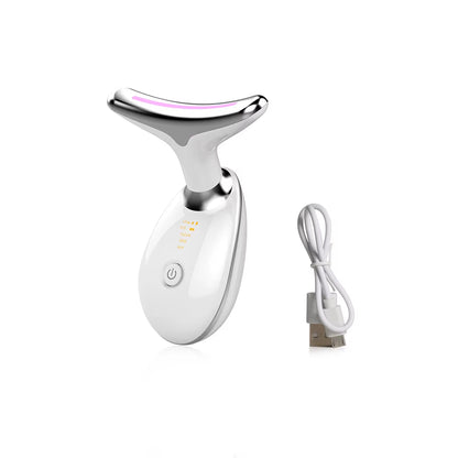 Facial Massager Face Lifting Machine EMS Facial Microcurrent Red Light Therapy Anti-Aging Facial Massager Neck Face Lift Device